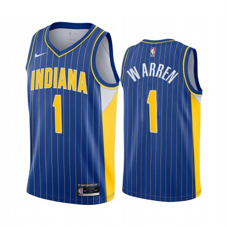 Maillot Basket Indiana Pacers T.J. Warren 1 2020-21 City Edition Swingman - Homme